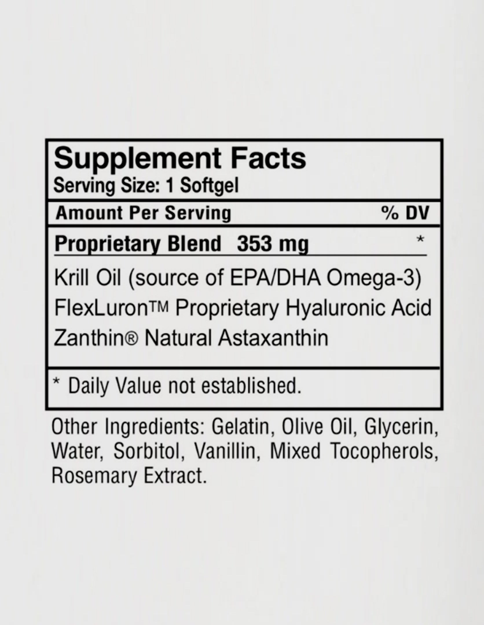 Bioha Label Bio H.A. Firm & Flex | MDR Hyaluronic Acid Supplement