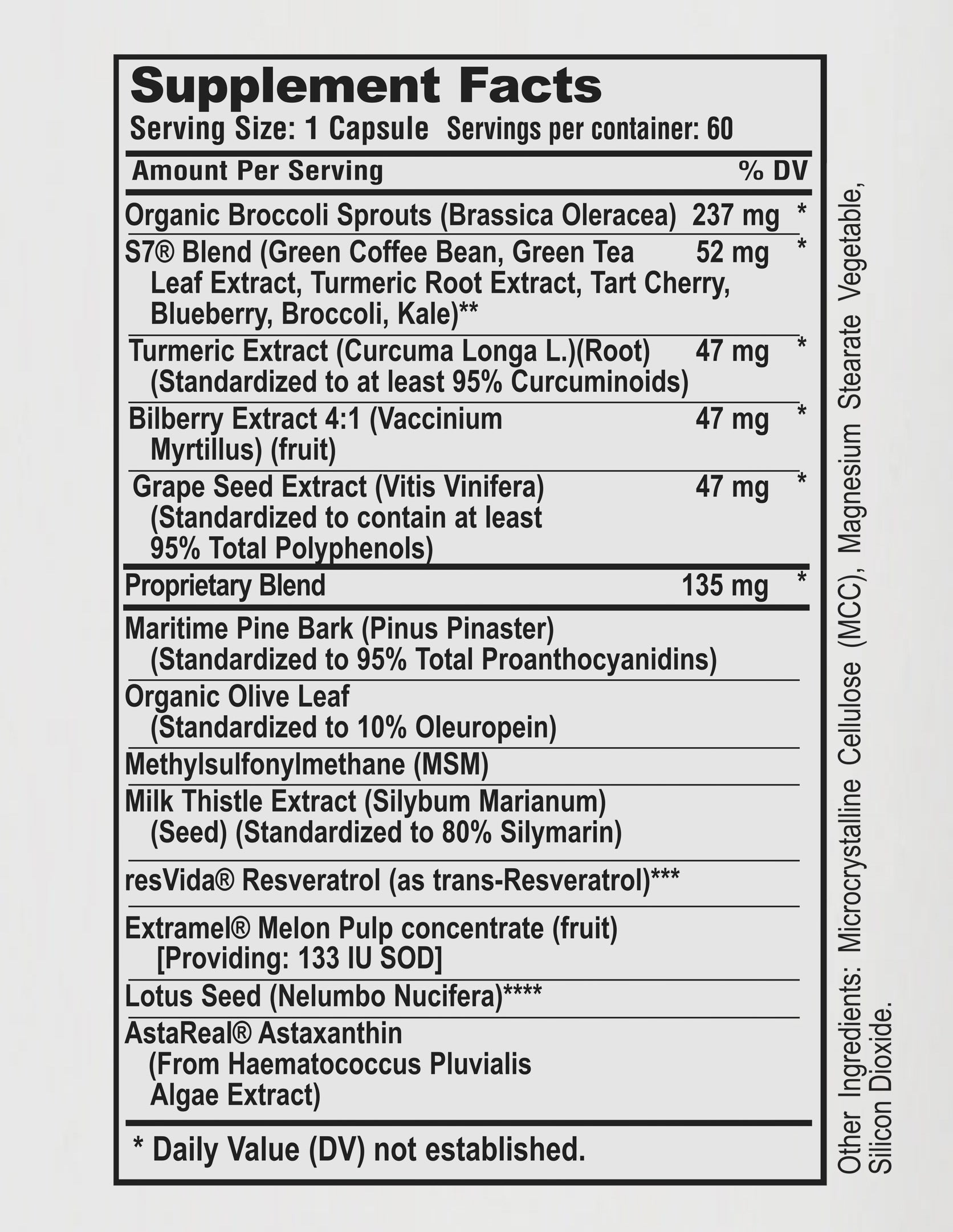 Longevity Antioxidants