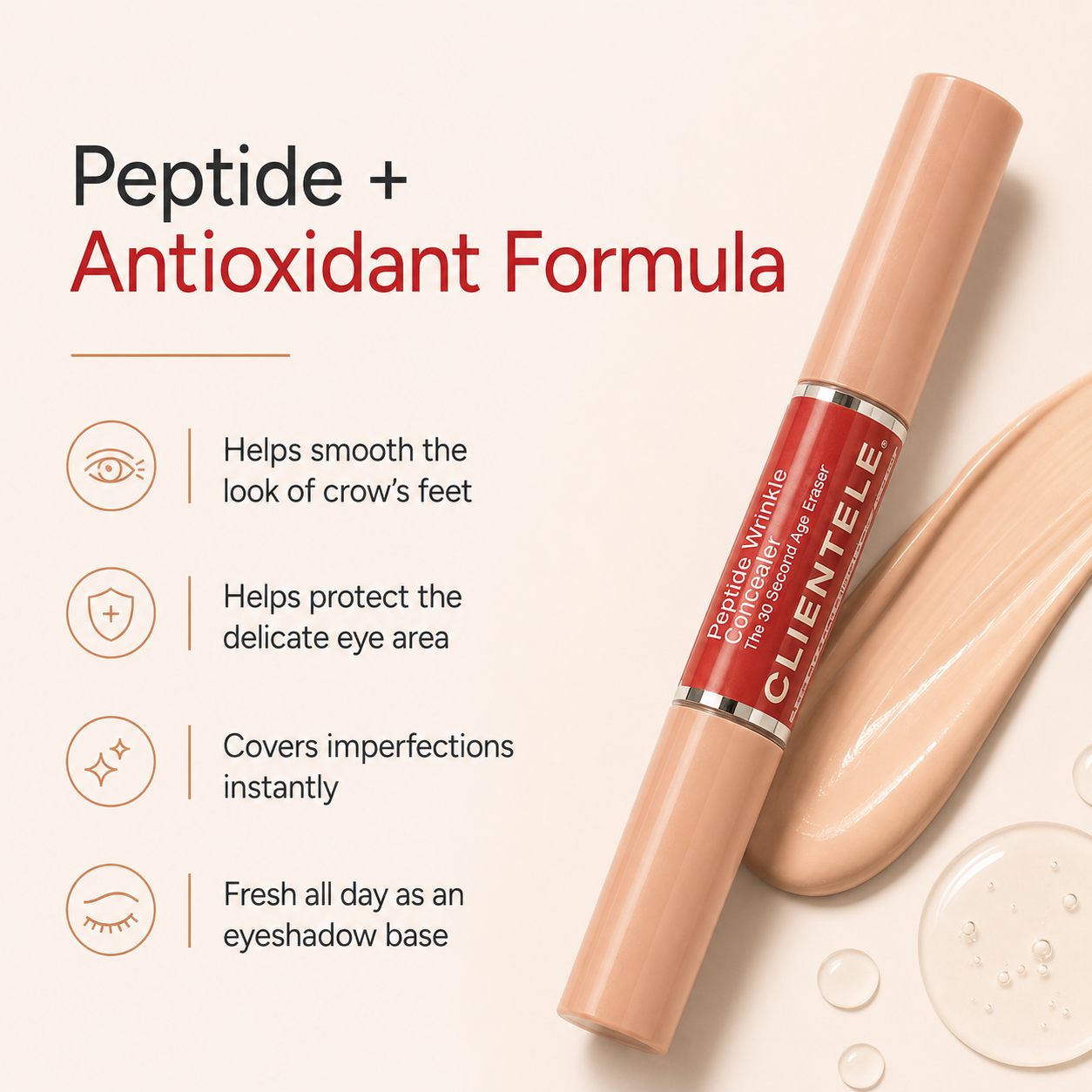 Peptide Wrinkle Concealer DuoWand